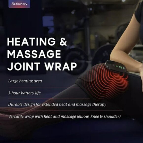 Fit Foundry 4-in-1 Heat & Massage Recovery Pack for Relief New Sealed Box - Picture 4 of 16